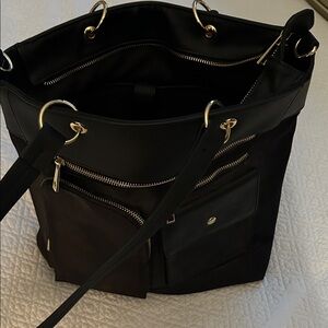 Elegant LAUNDRY Black Tote Bag